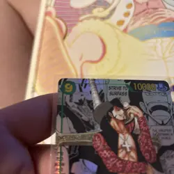 Dracule Mihawk Op14-119 Manga Rare One Piece Card Game English - Image 3
