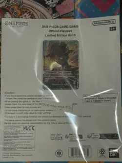 ONE PIECE Official Playmat Limited Edition Vol.5 W/Luffy promo - 1 Day Shipping - Image 2