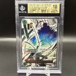 One Piece Demon Aura Nine Sword Style Dead Man's Game Alt Art OP12-037 BGS 10 - Image 1