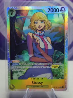 Stussy Super Rare (SR) OP13-110 Carrying On His Will English Foil - Image 1
