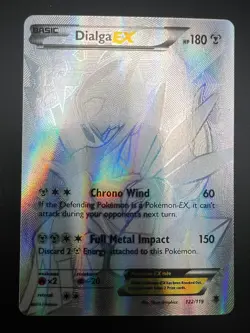 Dialga EX - 122/119 - Pokemon Phantom Forces XY Secret Rare Card LP - Image 1