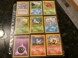 Pokemon Fossil Set Unlimited - Common - set of 9 cards - Image 1