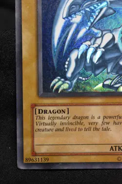 Blue-Eyes White Dragon SDK-001 HP Unlimited Super Rare Holo Yugioh Card - Image 5