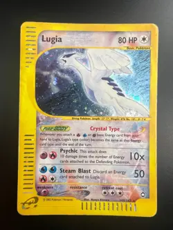 Lugia - 149/147 - Pokemon Aquapolis Holo Crystal Card HP - Image 1