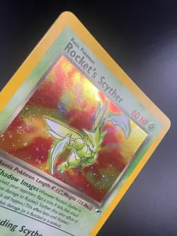 Rocket's Scyther - 13/132 - Pokemon Gym Heroes 1st Edition Holo Rare Card NM - Image 2