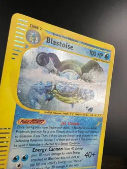 Blastoise - 4/165 - Pokemon Expedition Holo Rare Card HP - Image 2