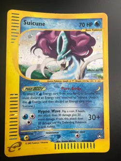 Suicune - H25/H32 - Pokemon Aquapolis Holo Rare Card LP - Image 1