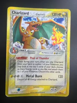 Charizard (Delta Species) - 4/100 - Pokemon Crystal Guardians Holo Card HP - Image 1