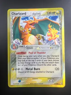 Charizard (Delta Species) - 4/100 - Pokemon Crystal Guardians Holo Card HP - Image 1