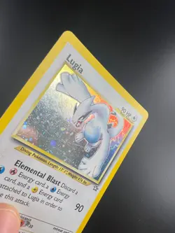 Lugia - 9/111 - Pokemon Neo Genesis Unlimited Holo Rare Card WOTC LP - Image 2