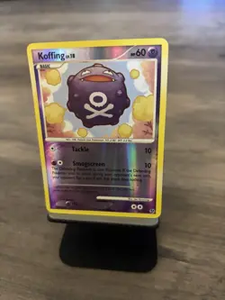 Pokemon Koffing 74/106 Diamond & Pearl Reverse Holo Basic Common 2008 Card - Image 1
