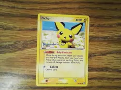 Nintendo World Pichu 59/106 EMERALD PROMO Pokemon Card (NM) 062426 - Image 1
