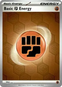 Fighting Energy - SVE006 - Pokemon Shrouded Fable Holo Card NM - Image 1