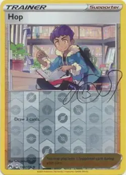 Hop - 133/159 - Pokemon Crown Zenith Sword & Shield Reverse Holo Rare Card NM - Image 1