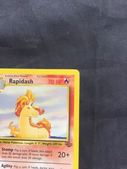 Pokemon Cards: Jungle 1st Edition Uncommon: Rapidash 44/64 - Image 3