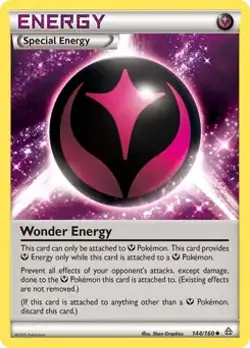 Wonder Energy - 144/160 - Pokemon Primal Clash XY Rare Card NM - Image 1