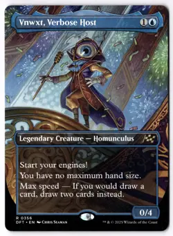 Vnwxt, Verbose Host (Borderless) DFT 356 Magic: The Gathering R NM - Image 1