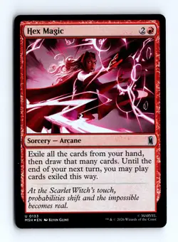Hex Magic (Foil) 0133 (U) MTG Marvel Super Heroes (MSH) - Image 1