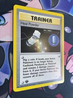 HEAL POWDER 104/105 Neo Destiny 1st Edition WOTC Pokemon Card Near Mint - Image 2