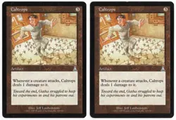 Caltrops x2 2x 1999 Urza's Destiny Colorless Uncommon Artifact MTG NM AZ1 - Image 1