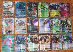 Pokemon TCG Lot DM Holo Foil EX GX Umbreon Cards Bundle Damaged English Reverse - Image 1