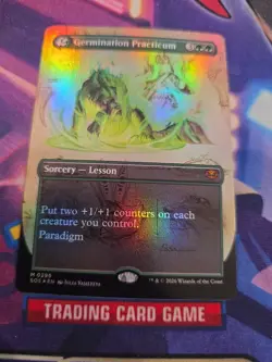 ~ Germination Practicum (Borderless) ~ NM Foil ~ Secrets of Strixhaven ~ MTG ~ - Image 1