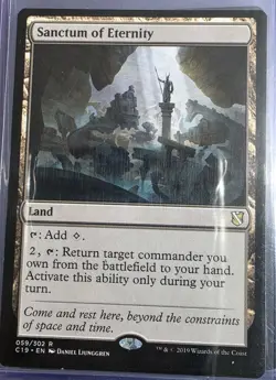 MTG - Commander 2019 - Sanctum of Eternity - NM - NF - Image 1