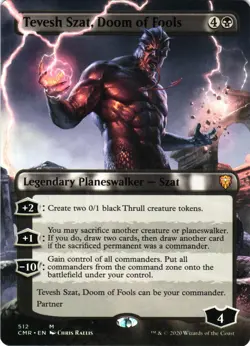 Tevesh Szat, Doom of Fools (Borderless) - MTG Magic the Gathering - Image 1