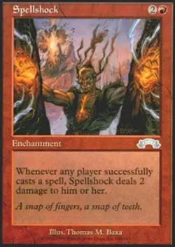 MTG Spellshock, Exodus, Moderately Played, English - Image 1