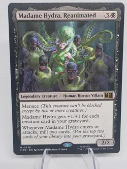 MTG Madame Hydra, Reanimated (538/1213) Marvel Super Heroes Commander NM - Image 1
