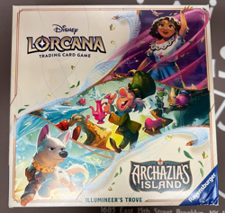 Disney Lorcana: Archazia's Island Illumineer's Trove-New-Damaged-Free Shipping - Image 1