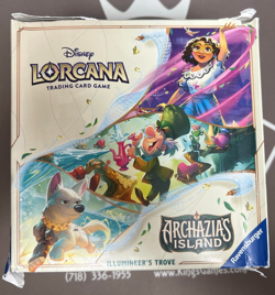 Disney Lorcana: Archazia's Island Illumineer's Trove-New-Damaged-Free Shipping - Image 1