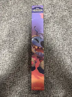 Disney Lorcana Into the Inklands Stitch Little Rocket Playmat Brand New SEALED - Image 1
