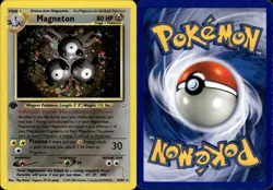 Pokemon Magneton Holo 1st Edition Neo Revelation EXC Karte Card Sammlung - Image 1