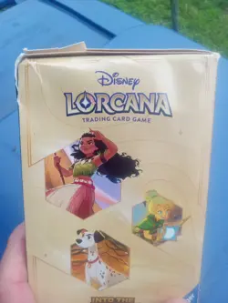 Disney Lorcana TCG Into the Inklands Illumineers Trove Factory Sealed Box Read - Image 4