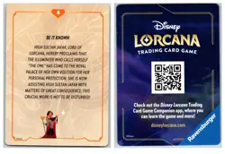 #4 Lore Story Insert/Art Card 2025 Disney Lo 2025 Disney Lorcana Reign of Jafar - Image 1