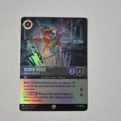 Robin Hood Ephemeral Archer 221/204 Epic Whispers in the Well NM Disney Lorcana - Image 1
