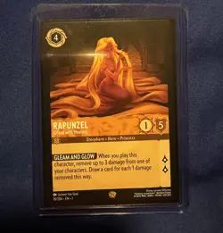 Rapunzel Gifted With Healing 18/204 COLD FOIL Legendary 2023 Disney Lorcana TCG - Image 1