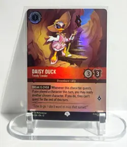 Ravensburger Disney Lorcana TCG Daisy Duck - Trendy Traveler 16/204 Foil UC EN - Image 1