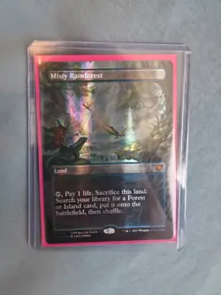 Misty Rainforest Borderless Dragonscale Foil Special Guests Tarkir Dragonstorm - Image 3