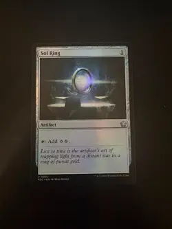 MTG Sol Ring Foil 0002 Commander: Foundations NM - Image 1