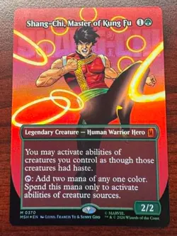 FOIL - Shang-Chi, Master of Kung Fu (Borderless) (0370) Marvel Super Heroes - Image 1