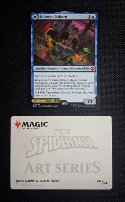 MTG Norman Osborn / Green Goblin Marvel's Spider-Man 2 Card Lot - Image 2