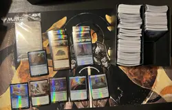 675+ Cards Magic The Gathering FOIL LOT | FULL ART & Basic LANDS + Regular Cards - Image 1