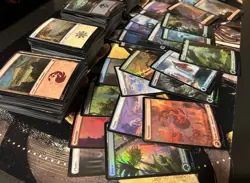 675+ Cards Magic The Gathering FOIL LOT | FULL ART & Basic LANDS + Regular Cards - Image 5