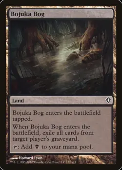 1x LP Bojuka Bog MTG Worldwake SV - Image 1