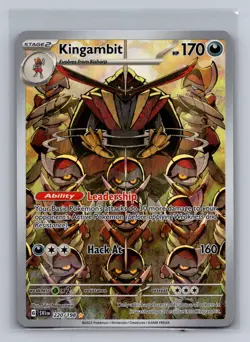 Kingambit Holo Illustration Rare SV01: Scarlet & Violet Base Set 220/198 NM - Image 1