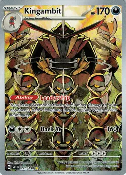 Kingambit Holo Illustration Rare SV01: Scarlet & Violet Base Set 220/198 NM - Image 1