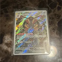 Kingambit 220/198 SV01 Scarlet & Violet Base Set Illustration Rare Holo Full Art - Image 1