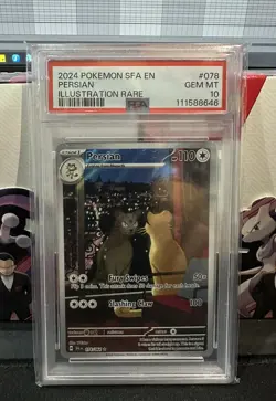 Pokemon TCG: Persian 078/064 - Shrouded Fable - PSA 10 - Image 1